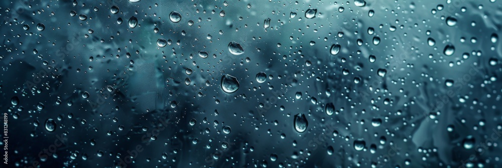Rain water drops on the glass. Raindrops on window texture Rain water drops on the glass. Raindrops on window texture