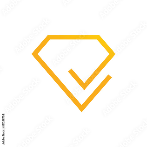 Free Download Diamond logo vector template and symbol - GFXLoad