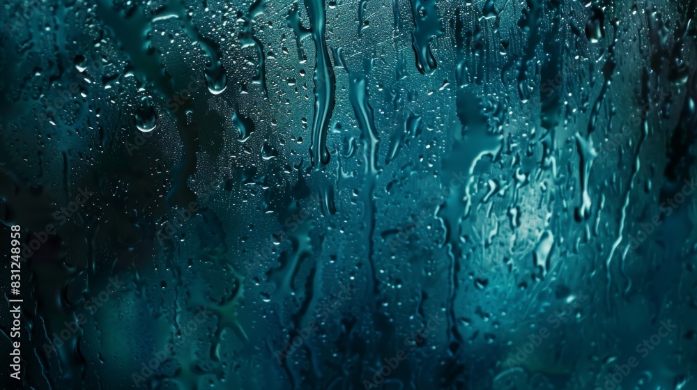 Rain water drops on the glass. Raindrops on window texture Rain water drops on the glass. Raindrops on window texture