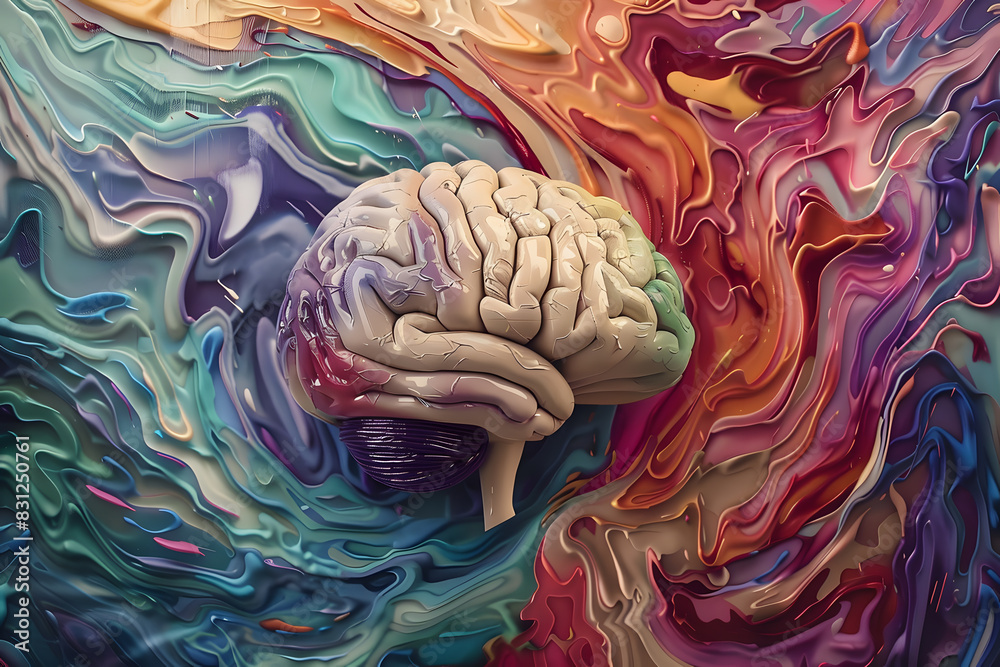 Exploring the Brain: Unveiling the Mysteries of Thought, Brain Anatomy: A Complex Network of Cells, Detailed Brain Illustration, Neural Network Illustration, Brain Structure Art