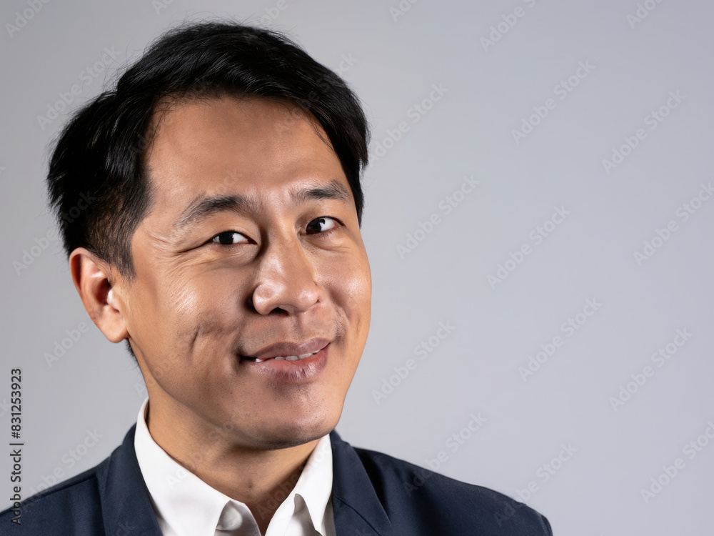 portrait of asian manager, japanese businessman, closeup on face portrait of asian manager, japanese businessman, closeup on face