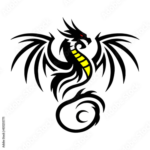 Black Dragon Indonesian Mythology