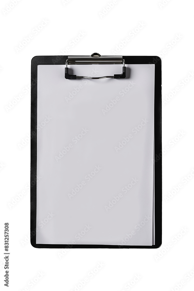 Black Clipboard on transparent background, isolated with blank paper for Copy space. Black Clipboard on transparent background, isolated with blank paper for Copy space.