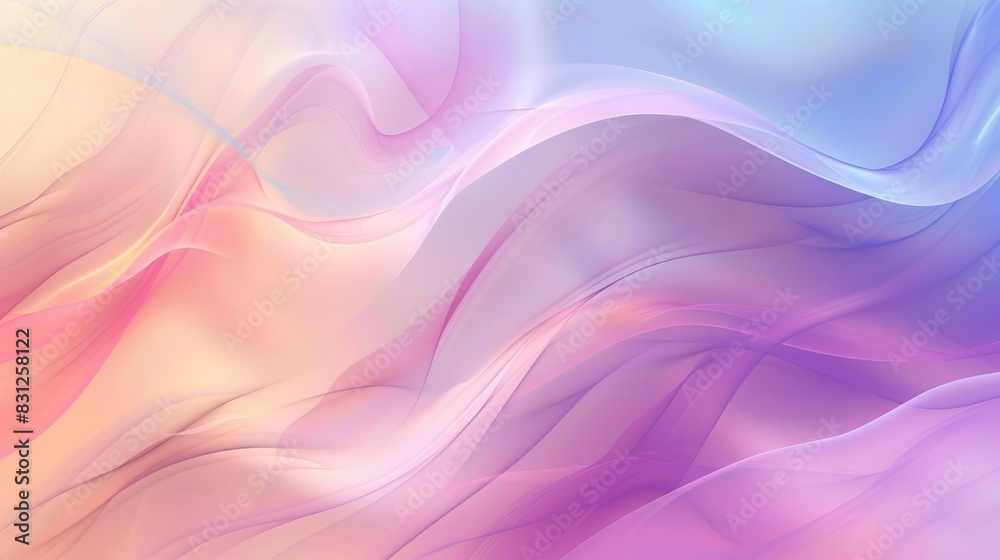 Blurry pastel gradient vector background with soft, smooth transitions, creating an elegant and tranquil abstract design Blurry pastel gradient vector background with soft, smooth transitions, creating an elegant and tranquil abstract design