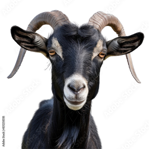 Goat ,isolated on white background © Gasipat