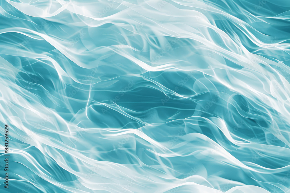 Dancing Waves in Blue and White Dancing Waves in Blue and White