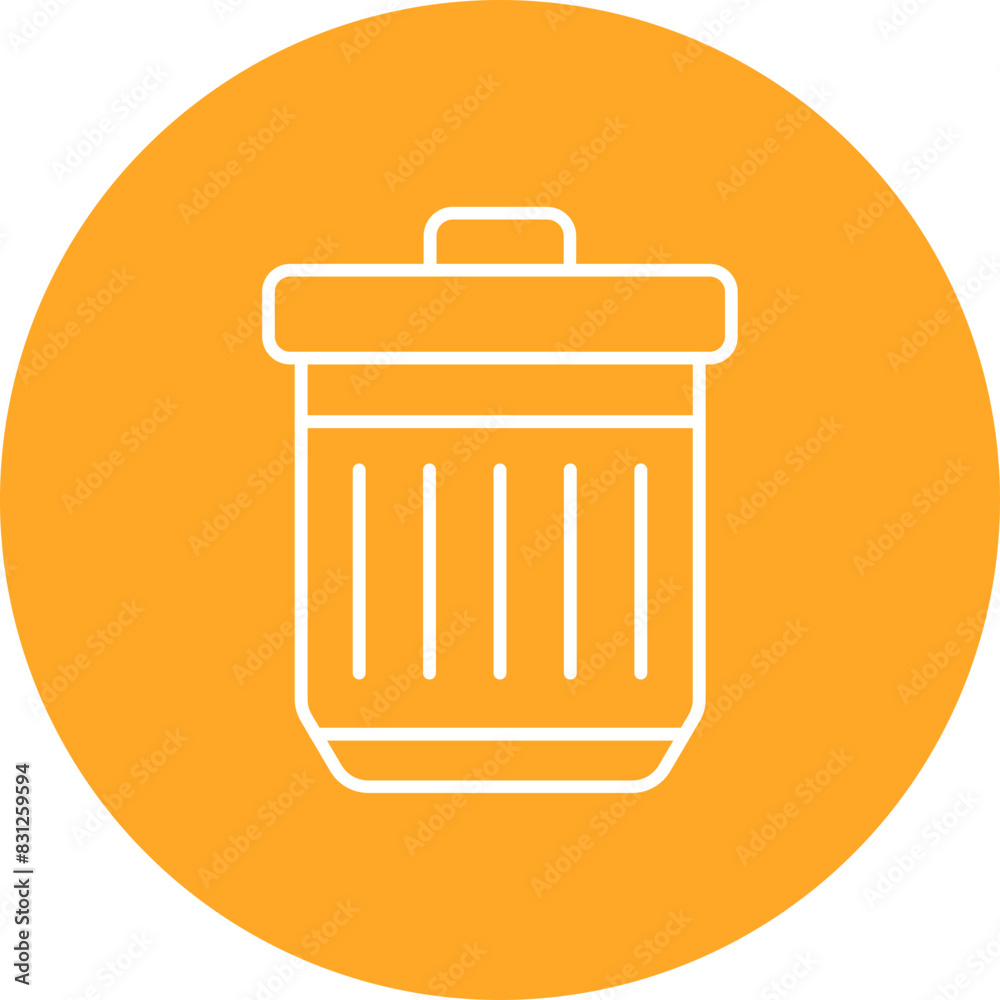 Waste Bin Icon Waste Bin Icon