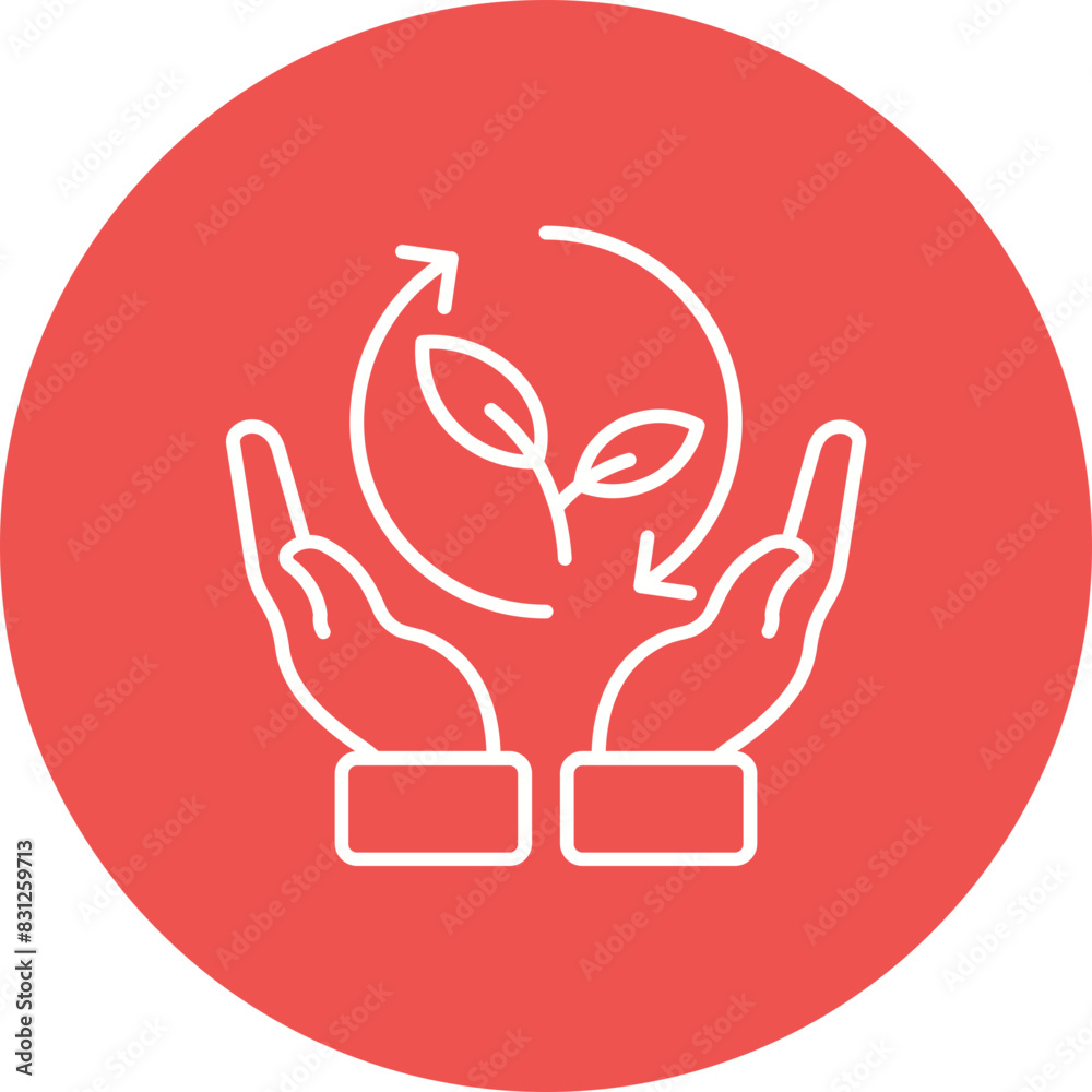 Obraz premium Sustainability Icon