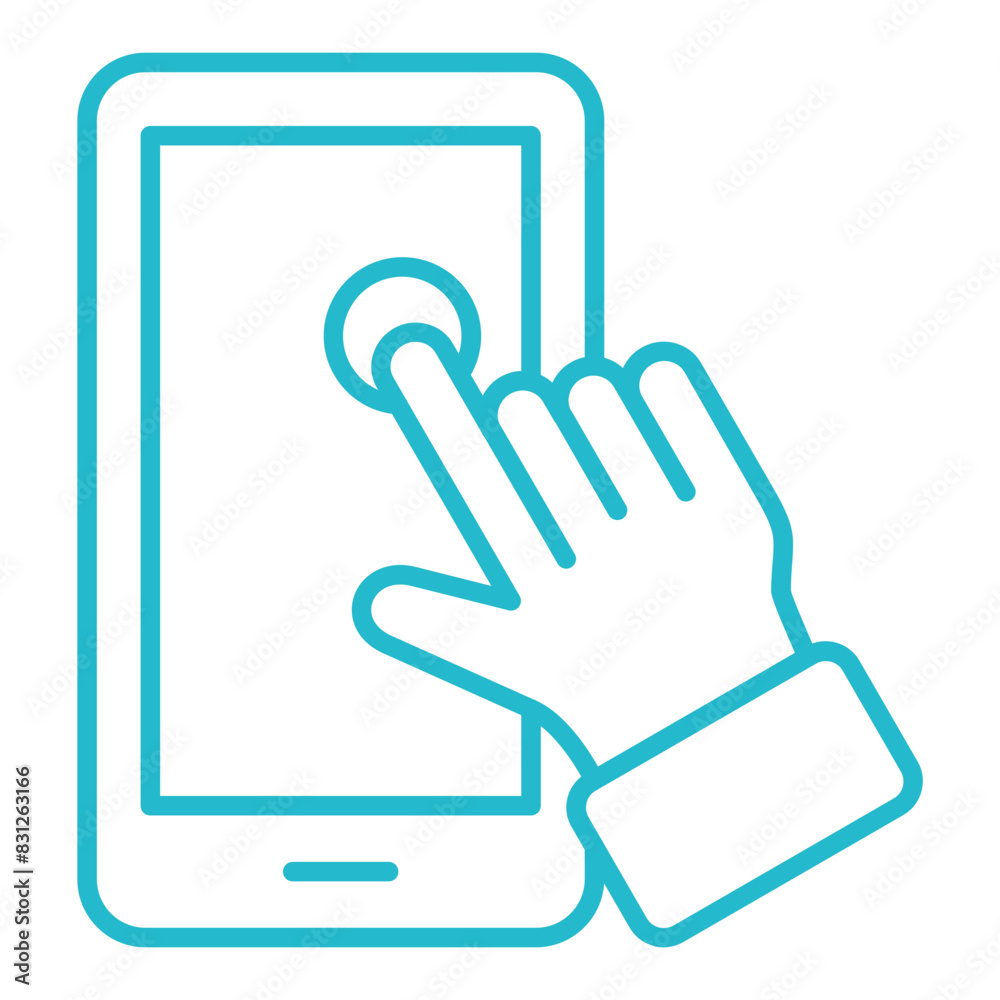 Touch Screen Icon Touch Screen Icon