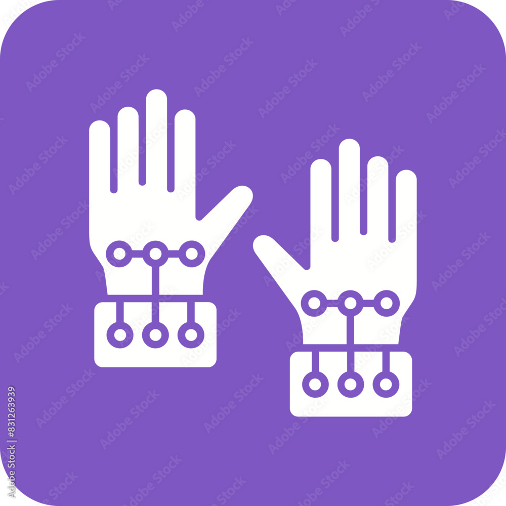 Obraz premium Gloves Icon