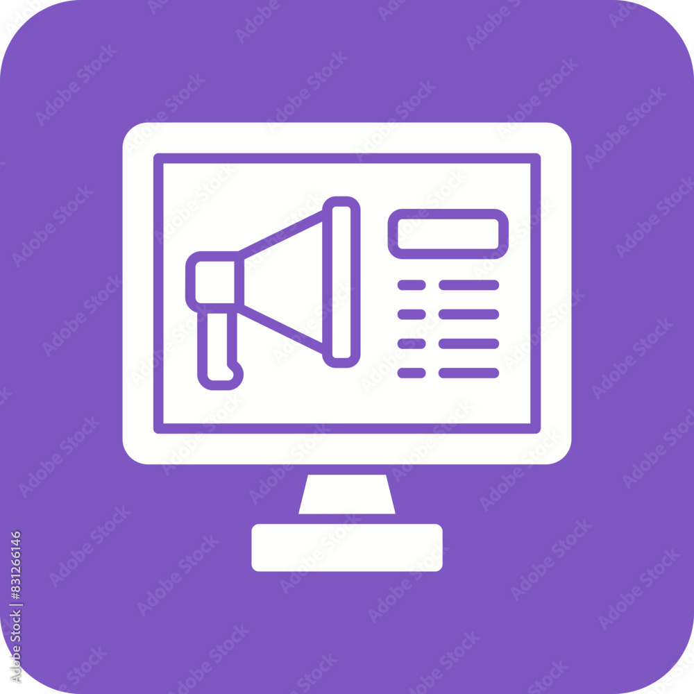 Fototapeta premium Marketing Icon