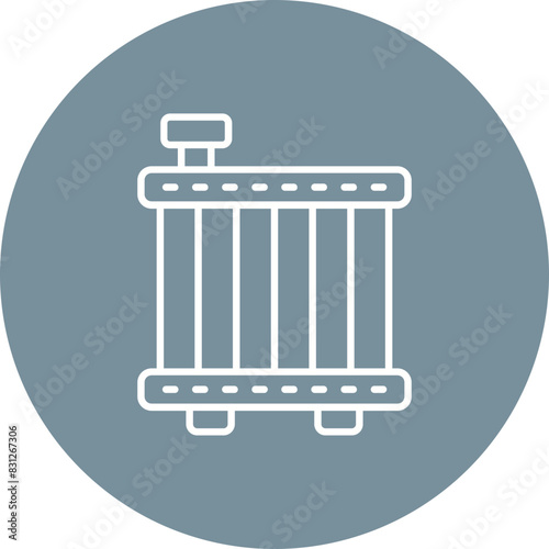 Car Radiator Icon