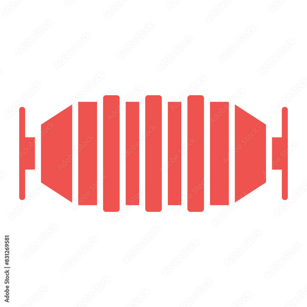 Fototapeta premium Catalytic Converter Icon