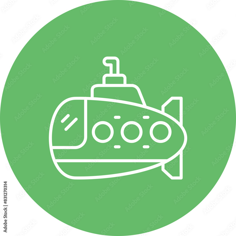 Submarine Icon Submarine Icon
