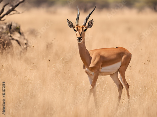 impala in the savannah