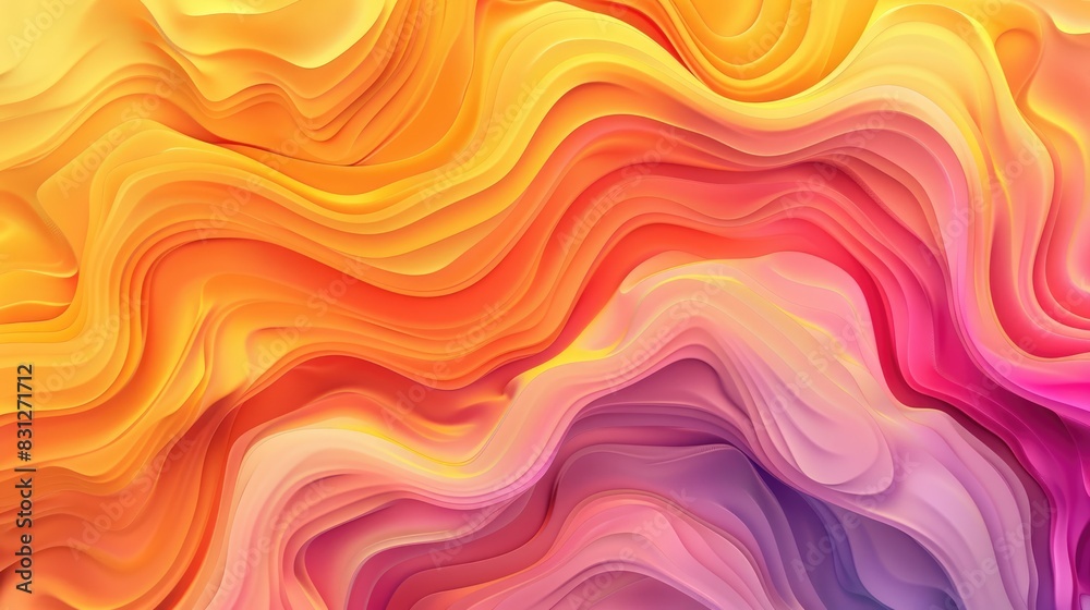 An abstract gradient background with bold, saturated colors blending seamlessly, perfect for making your banners and ads stand out