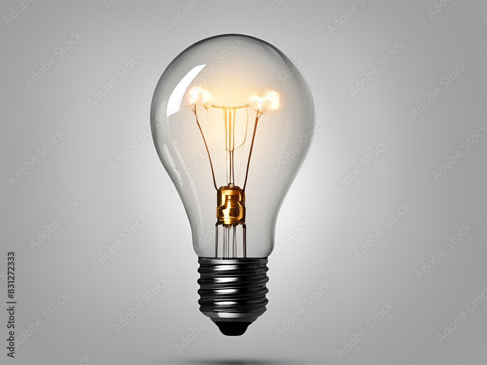 light bulb on black background light bulb on black background