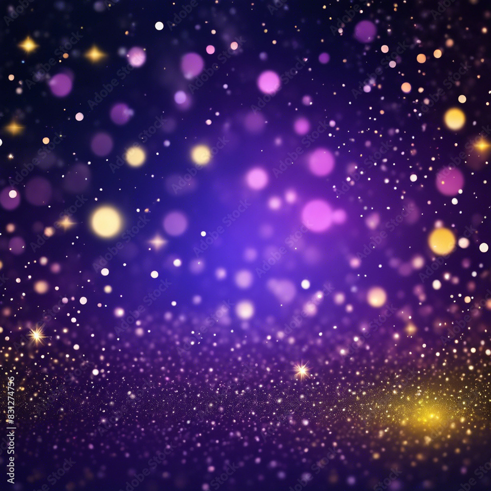 background with stars pink