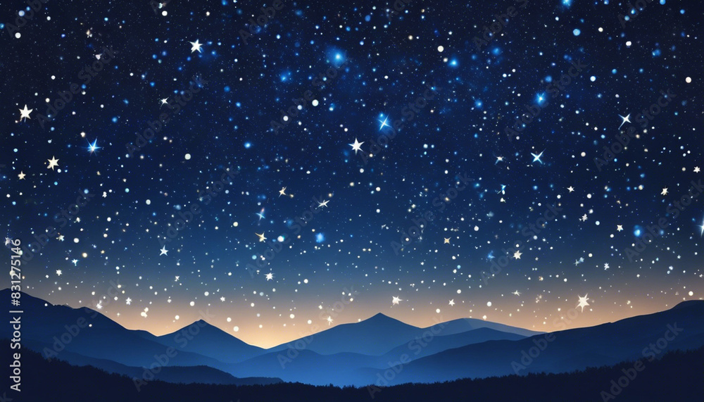 Fototapeta premium starry night sky