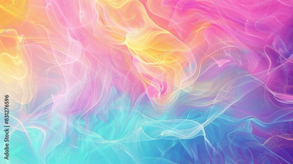 An abstract colorful gradient background with smooth transitions of vibrant hues, perfect for banners and presentations, creating a lively and dynamic visual effect An abstract colorful gradient background with smooth transitions of vibrant hues, perfect for banners and presentations, creating a lively and dynamic visual effect