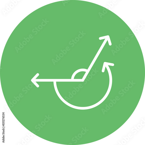 Reflex Angle Icon