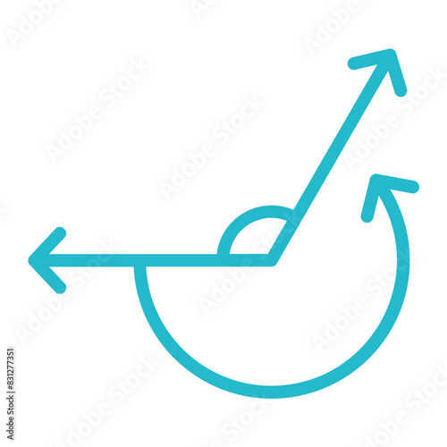 Reflex Angle Icon
