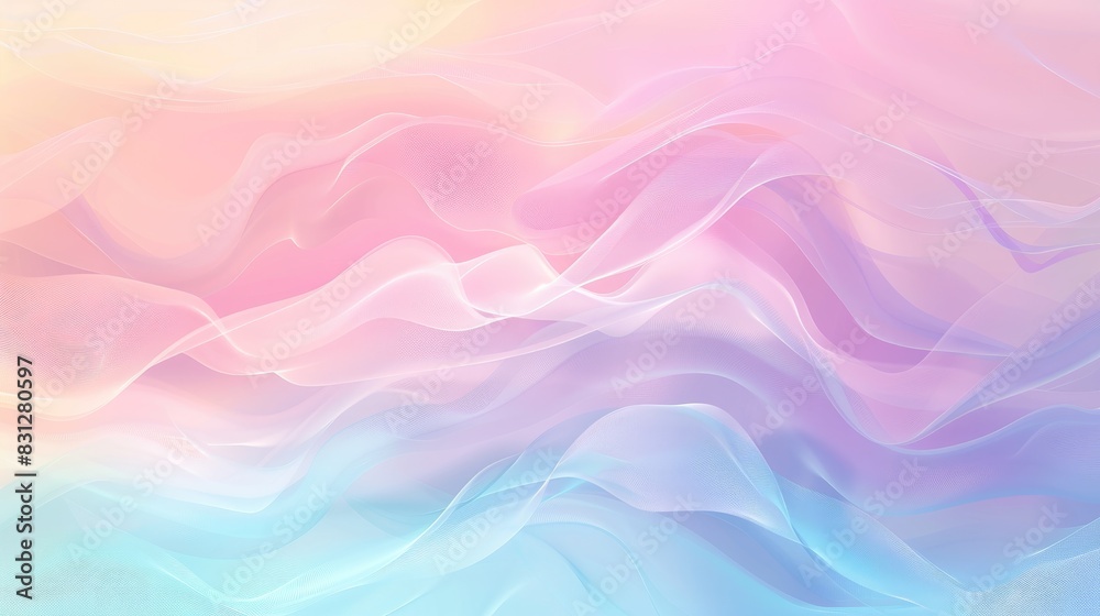 Abstract vector background with a soft, blurry gradient in pastel colors, ideal for a soothing and modern design Abstract vector background with a soft, blurry gradient in pastel colors, ideal for a soothing and modern design