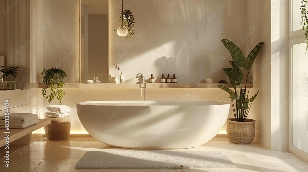 Scandinavian bathroom light design with minimalist fixtures, warm lighting, and clean lines Scandinavian bathroom light design with minimalist fixtures, warm lighting, and clean lines