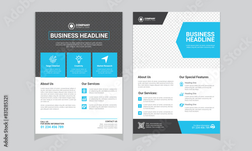 Corporate Business Flyer Design Bundle Template