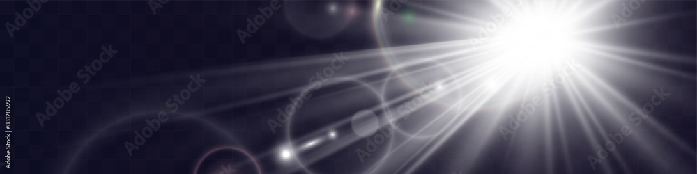 Spark of light.The star flashes brightly.Set of glowing effects.
Spark of light.The star flashes brightly.Set of glowing effects.