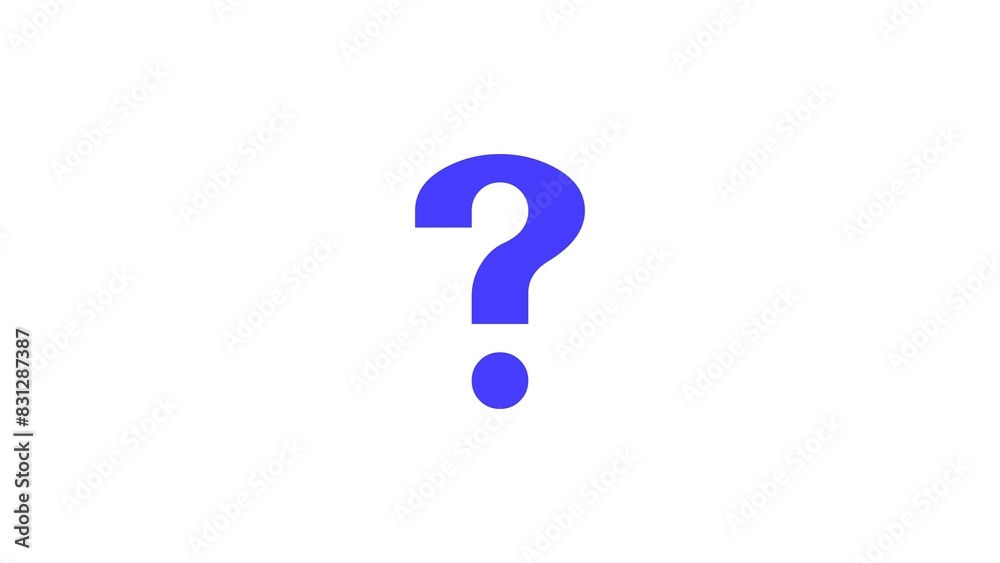 Question Marks Concept icon illustration. Question Marks Concept icon illustration.