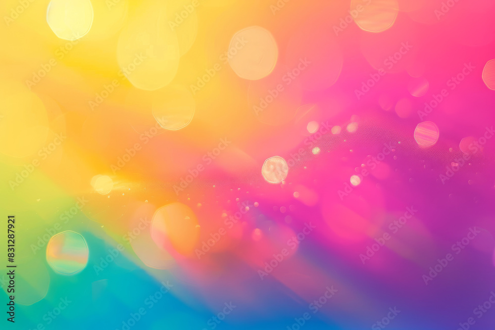 Vibrant Spectrum of Blurred Colors Vibrant Spectrum of Blurred Colors