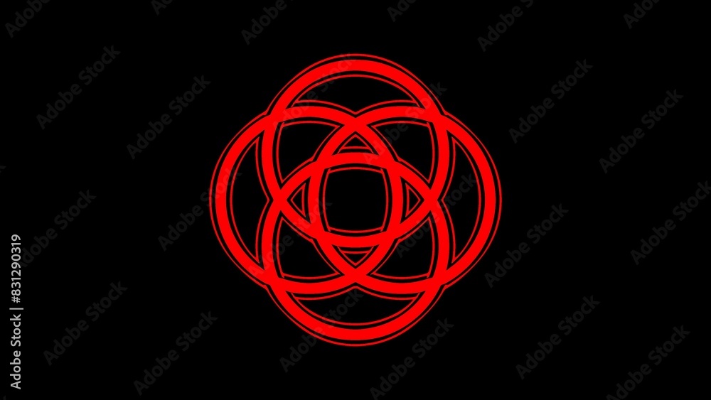 Abstract beautiful circle moving illustration background . Abstract beautiful circle moving illustration background .