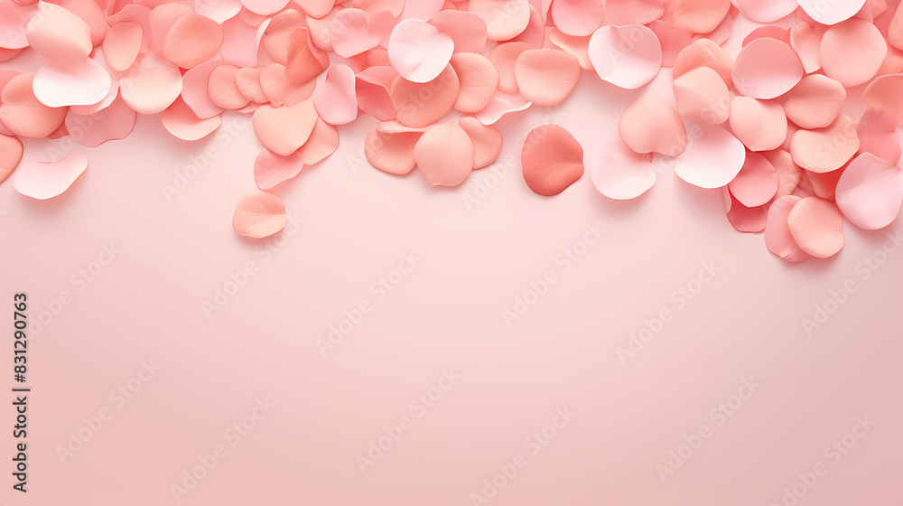 rose petals decoration