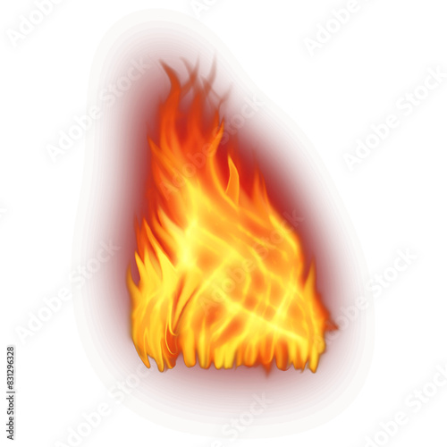 Realistic burning fire flames, Burning hot sparks realistic fire flame, Fire flames effect PNG