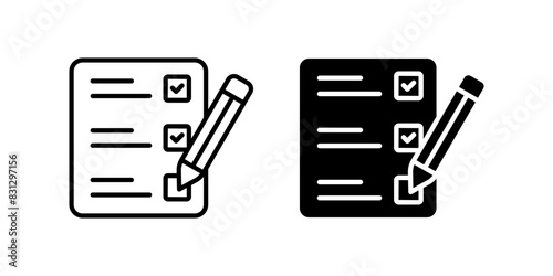 List icon set. for mobile concept and web design. vector illustration