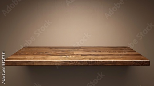 old wood shelf concept , copy space background for banner