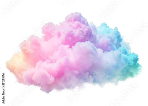Pastel Cotton Candy Cloud © kanoktuch
