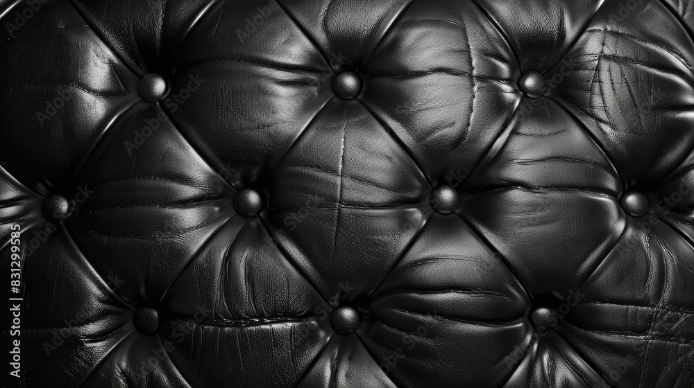 Texture background in black leather Texture background in black leather