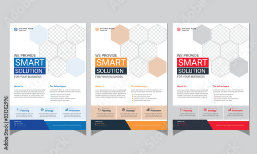 Corporate Business Flyer Design Bundle Template