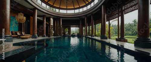 Luxury house in Bali Island in Indonesia