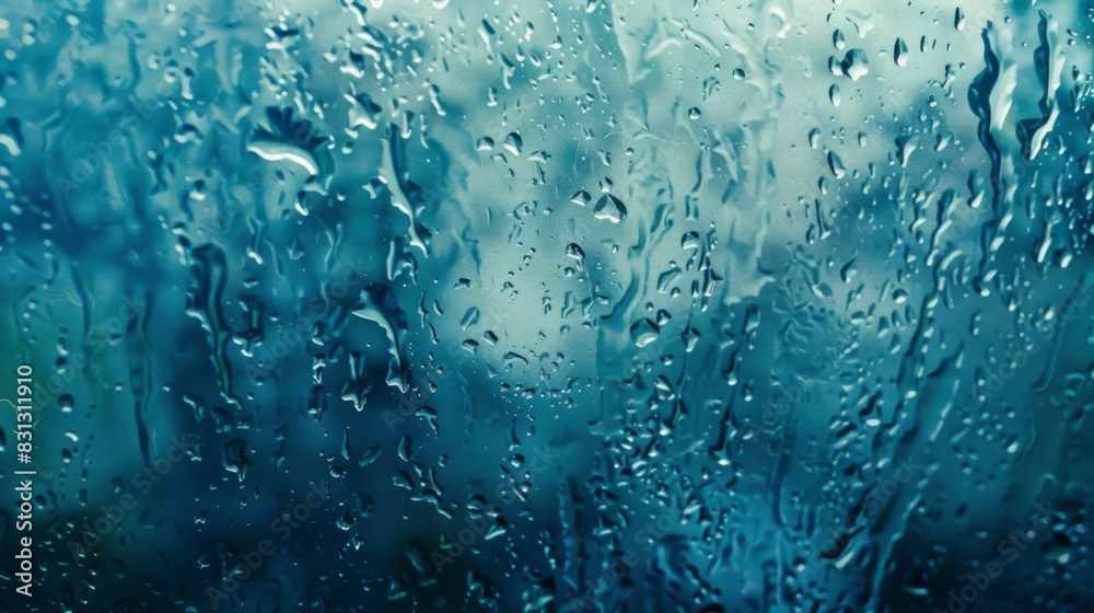 Rain water drops on the glass. Raindrops on window texture Rain water drops on the glass. Raindrops on window texture