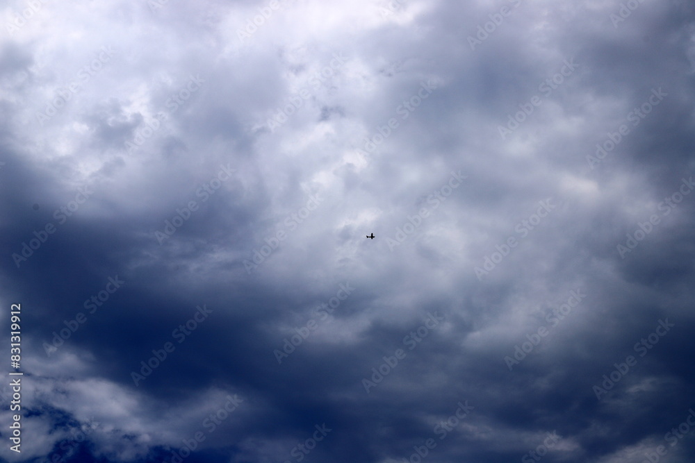 Rain clouds cover the sky in northern Israel. Rain clouds cover the sky in northern Israel.