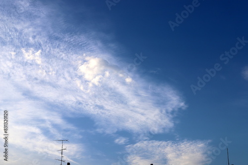 Rain clouds cover the sky in northern Israel.