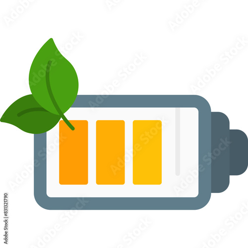 Eco Battery Icon