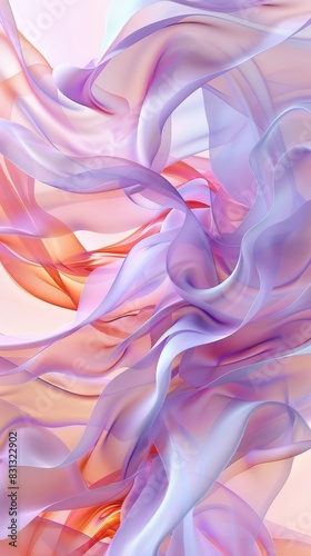 Abstract fluid art background with pastel colors
