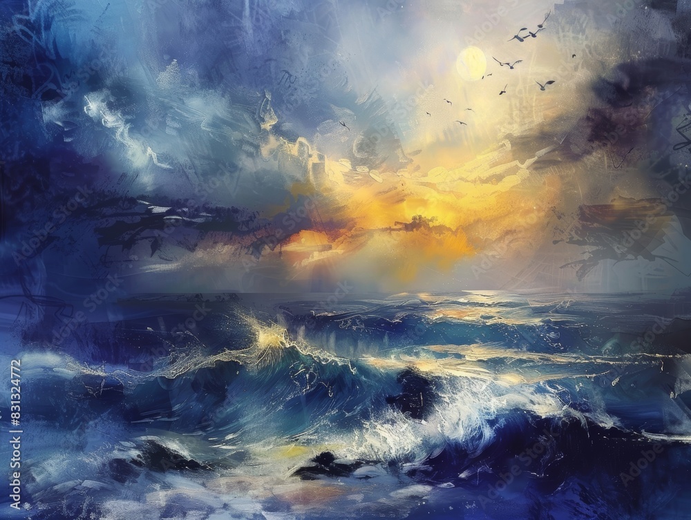 Fototapeta premium The Expression of Creativity Through Artistic Endeavors