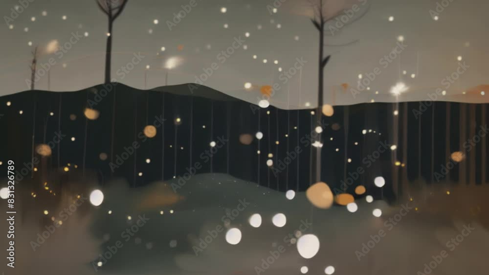 Autumn Landscape Texture Motion Graphics Autumn Landscape Texture Motion Graphics