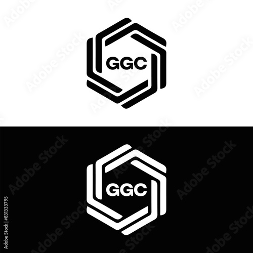 G G C, G G C design, G G C letter, G G C logo, GGC, GGC letter, GGC logo, GGC monogram, golden latter logo, GGC gold logo, icon, identity, industry, initial, letter, line, linked, logo, logos, logotyp