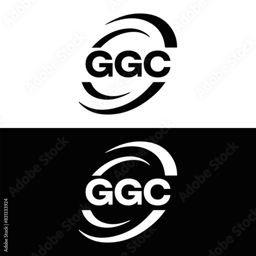 G G C, G G C design, G G C letter, G G C logo, GGC, GGC letter, GGC logo, GGC monogram, golden latter logo, GGC gold logo, icon, identity, industry, initial, letter, line, linked, logo, logos, logotyp